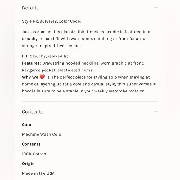 Free People Retrobrand Après Hoodie - Picture 3 of 7